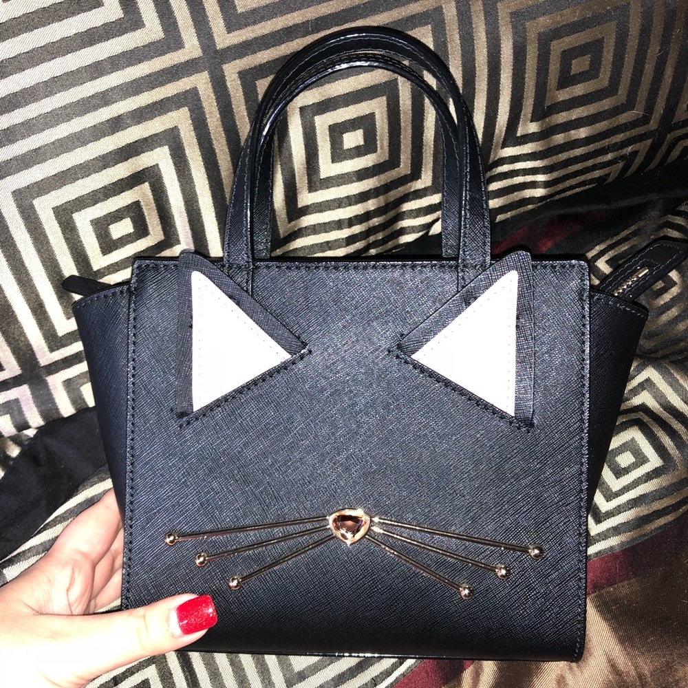 Kate Spade Jazz Things Up mini Cat crossbody